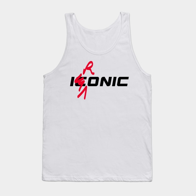 Not Iconic. Ironic. Tank Top by MultistorieDog